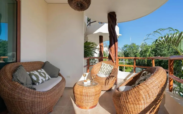 Selva 202 Kaax ná Confortable 1Bd Apt (100mb WIFI).