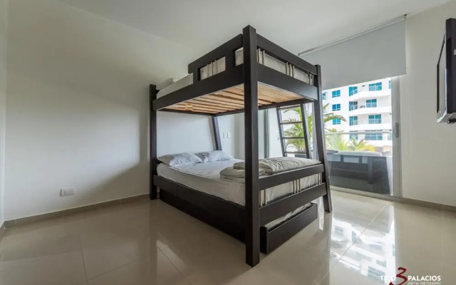 Apartment in Cartagena in Front of the Sea 2me2 With Air conditioning and Wifi - Apartment in Cartagena - Photo 3