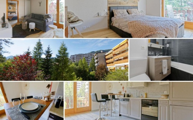 43 m2 I Balcon I Lit 160x200 I Pistes de ski 5min – Guest Rooms – Lens