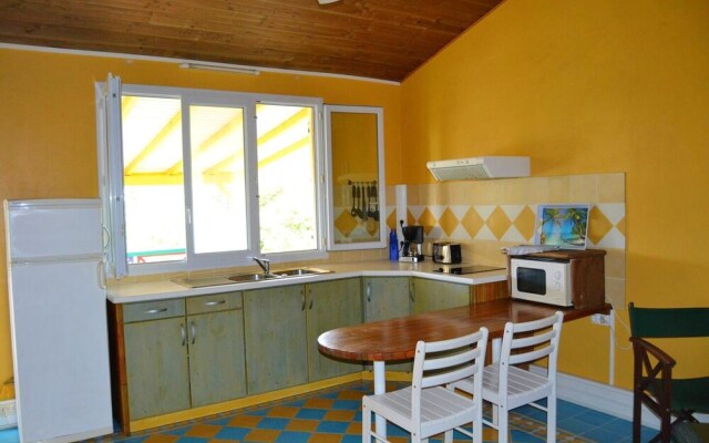 Apartment With one Bedroom in Deshaies, With Wonderful sea View, Furnished Garden and Wifi - 800 m From the Beach