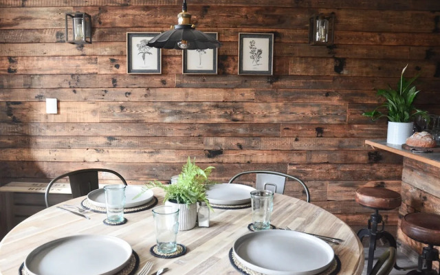 The Threshing Barn at Penrhos Court