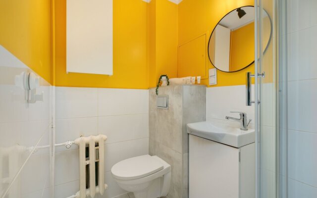 Yellow and Grey Studio by Renters