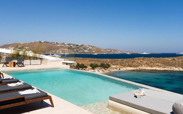 Luxury Key Mykonos 6 Bed Villa On The Rocks Aleomandra