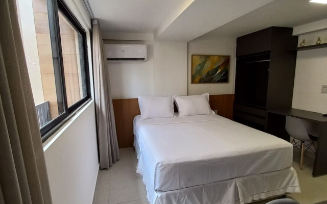 Flat Cabo Branco Aurea 50m do mar 403