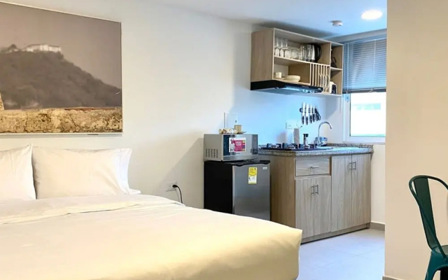 w Extraordinary Loft w Balcony n AC in Cartagena - Apartment in Cartagena - Photo 4
