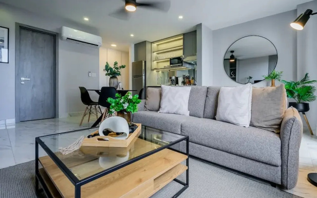 w Cozy 1BR w Great View in Calle 50