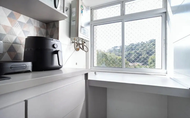 Apartamento pet Friendly com Rede Wi-fi e Garagem