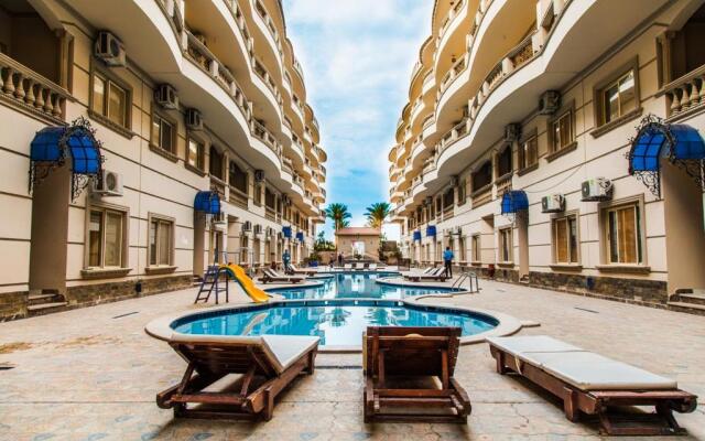 Two bedroom apartment with pool Nour Plaza F31