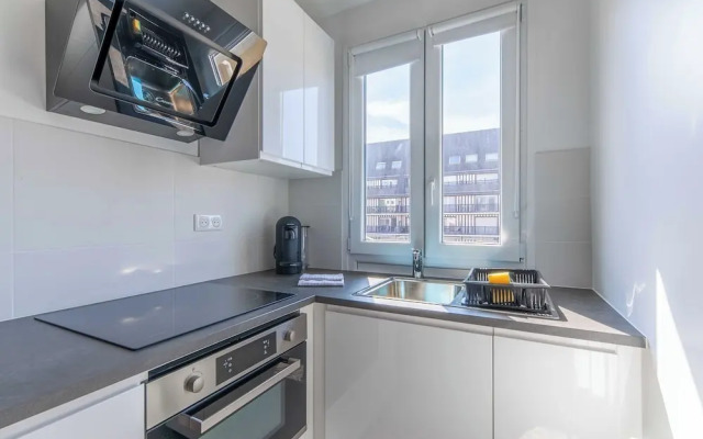 Beautiful Equipped Apartment in Downtown Deauville 4p/1br