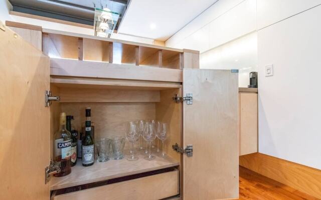 Modern European Home - Garden Patio w/ Firepit