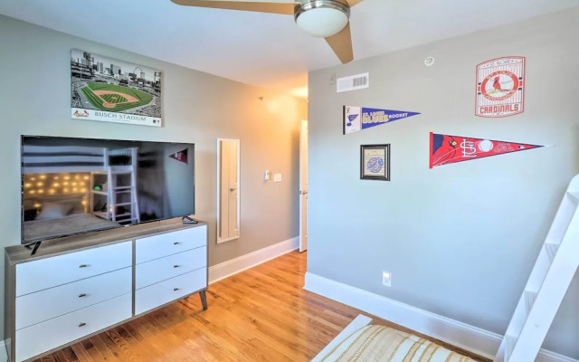 St Louis Apartment: Walk to Eating & Entertainment