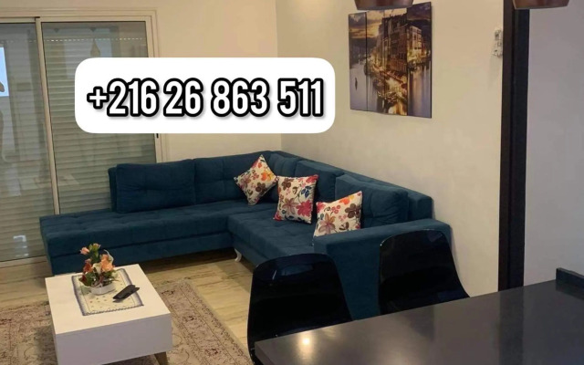 Appartement neuf luxe jardins de Carthage