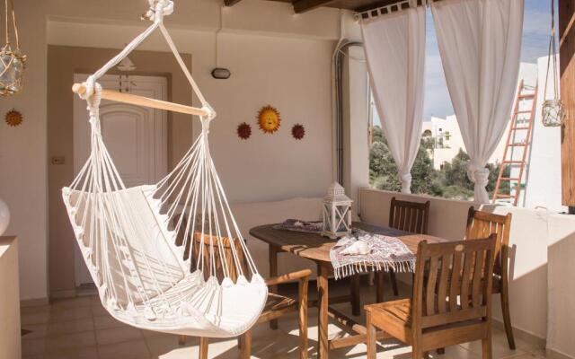 Amazing Boho Apartment 250m from beach Stalida