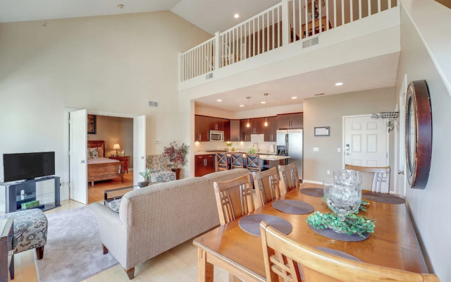 Marina, Pool & Balcony: Modern Spring Lake Condo