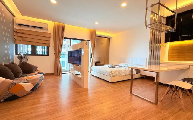 Symphony Tower by Emily in Town