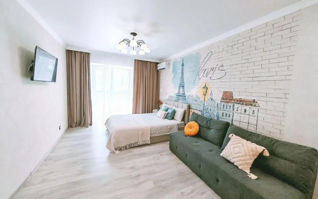Studio apartments on Dmitry Mendeleev street 2k1
