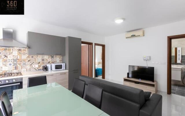 Superbe APT next to UNI skatepark & St Julian by 360 Estates