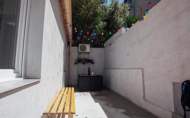 Le patio du 4ème