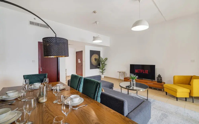 Elegant 1Br Apart With Beach Access In Dubai Creek