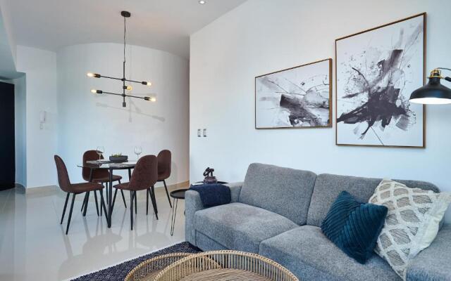 Getaway 1BR-WiFi-AC-View-Gym-BlueMall-YellowKey