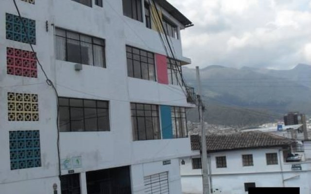 The Quito Guest House with Yellow Balconies