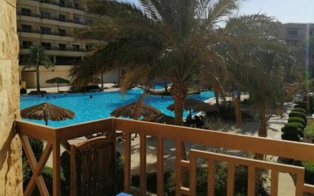 Comfortable studio pool view hurgada palma