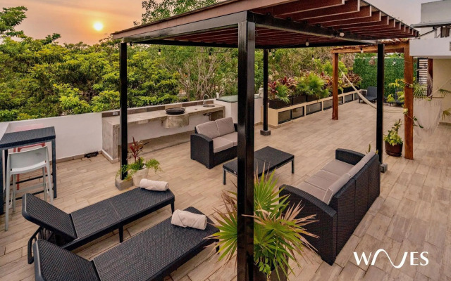 Increíble Townhouse de 3 Rec. con Alberca Privada