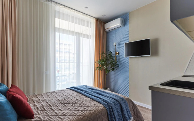 Apartments in the Oxygen residential complex