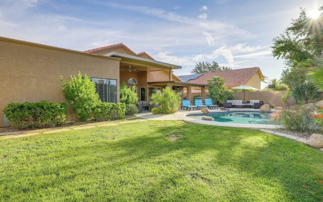 Tempe Retreat w/ Saltwater Pool & Grill!