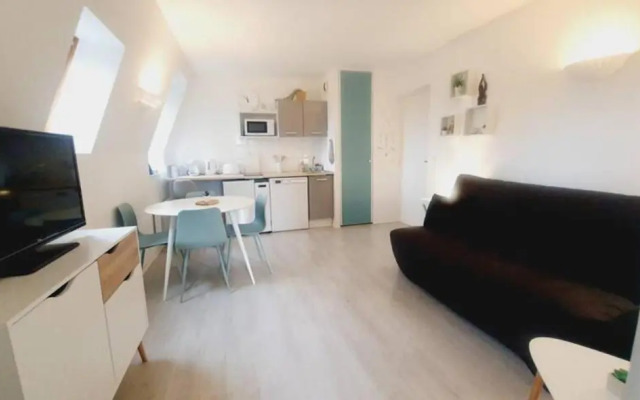 Appartement avec piscine, 100m plage et hypercentre