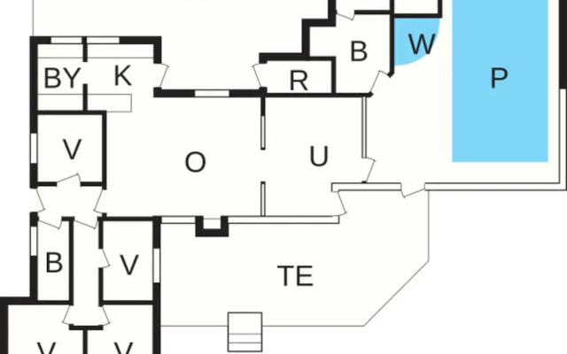 8 Person Holiday Home in Knebel