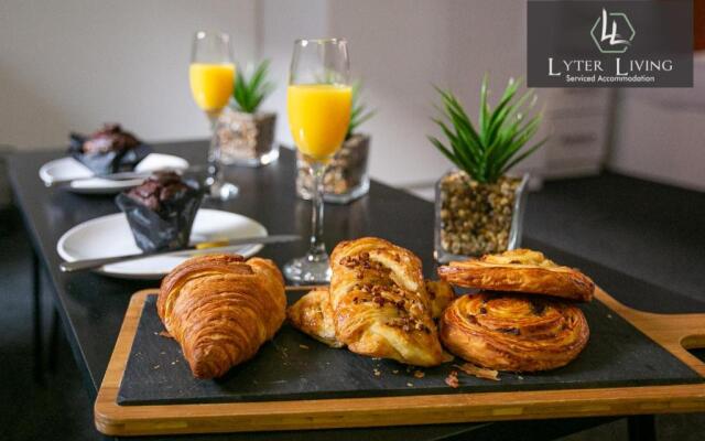 Leicester's Lyter living Serviced apartments Opposite Leicester Railway Station