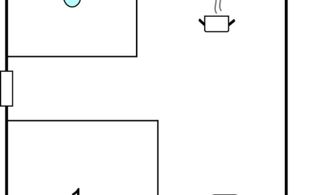 Stunning Apartment in Brzac With Wifi and 1 Bedrooms