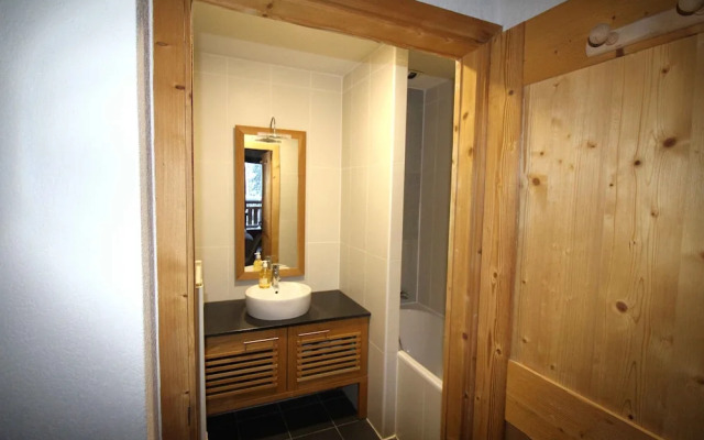 Calme nature ski à Vallorcine Mont Blanc