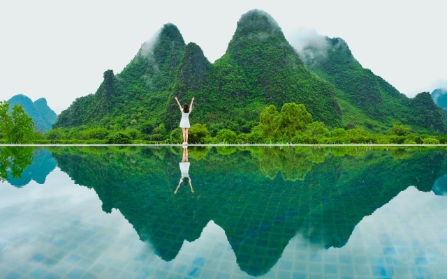 Narada Resort & Sanqianli Yangshuo 阳朔三千漓君澜度假酒店 – Outside – Guilin
