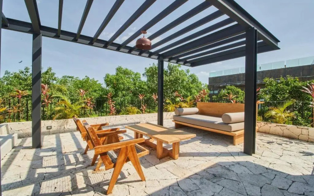 Nuuch Classy PH w/ private Pool/Rooftop, Aldea Zama