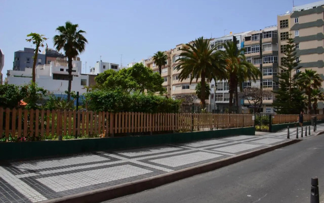 The blue house las Canteras
