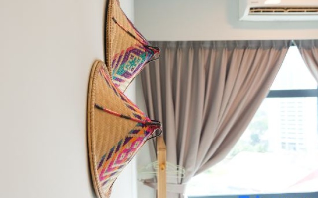 JQ#11 City View Slide LoftBed 2R1B 5Pax Near Suria Mall, Gaya St, Sicc – Guest Rooms – Kota Kinabalu