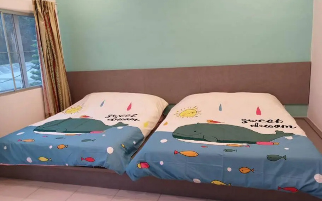 W2WarmStay@GoldenHills/ 4R/BBQ/WiFi/Steamboat/NightMarket – Guest Rooms – Brinchang