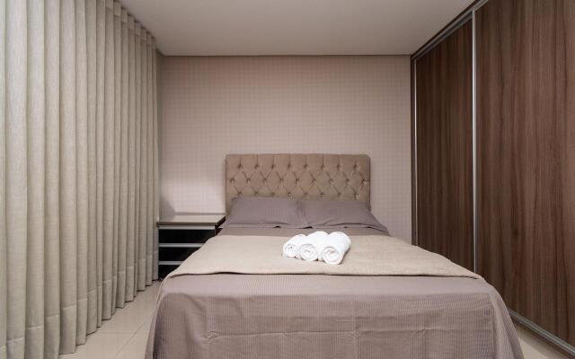 Flat aconchegante no setor Bueno - TH207