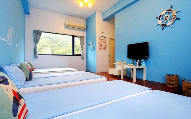 Blue and White Holiday B&B