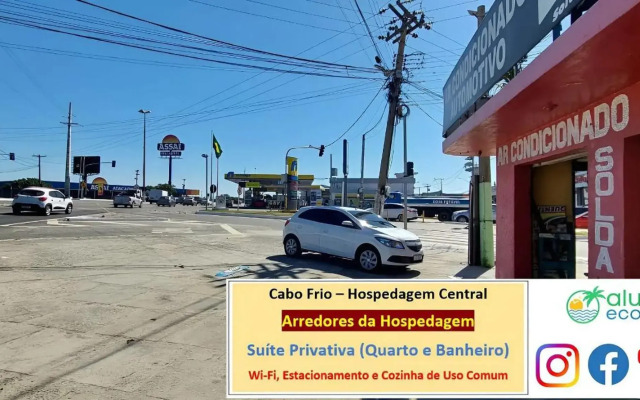 Cabo Frio - Hospedagem Central - Aluguel Economico