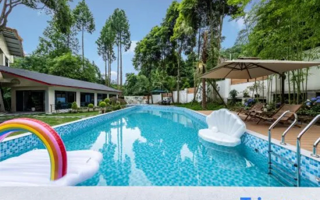 Qingcheng Mountain Lanting Mountain House – Pool – Chengdu