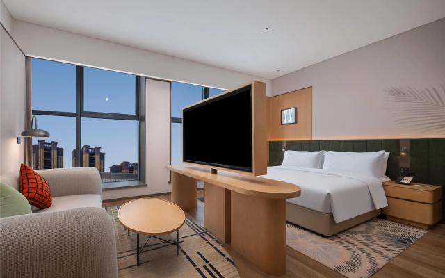 Hilton Garden Inn Xining Chengdong – Guest Rooms – Xining