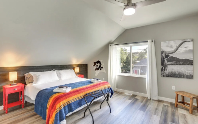 Spacious, Rustic Spearfish Home: Walk to Downtown!