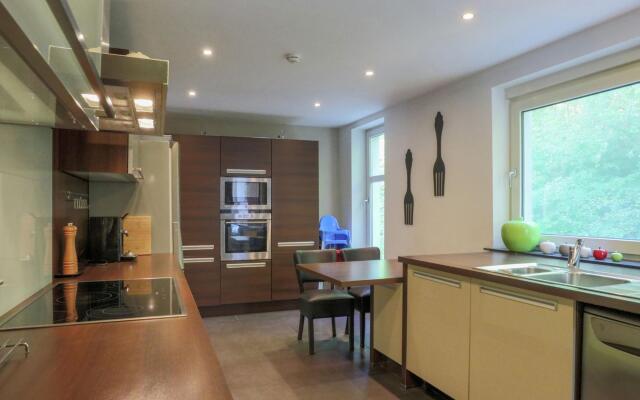 Countryside Villa in Trois Ponts Liege with garden