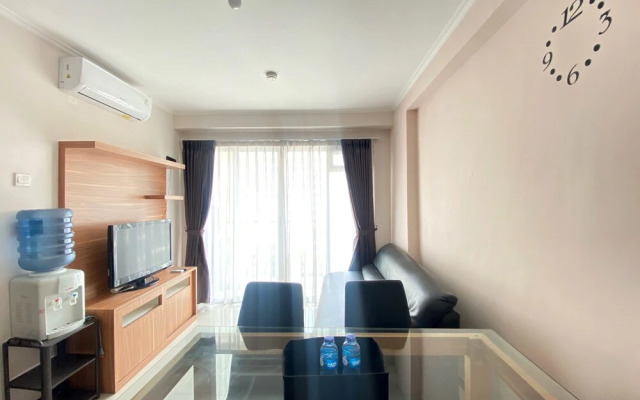 Serene with Cozy Design 2BR Apartment at Gateway Pasteur