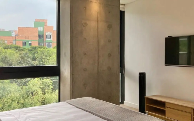 w Captivating 1BR in El Poblado