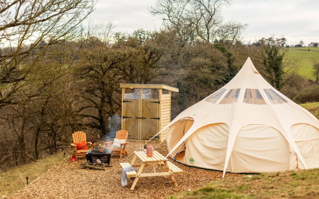 Luxury Glamping - Charlcombe Valley Orchards Bath