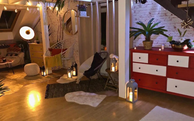 Duplex with quite terrace on Wenceslas sq.